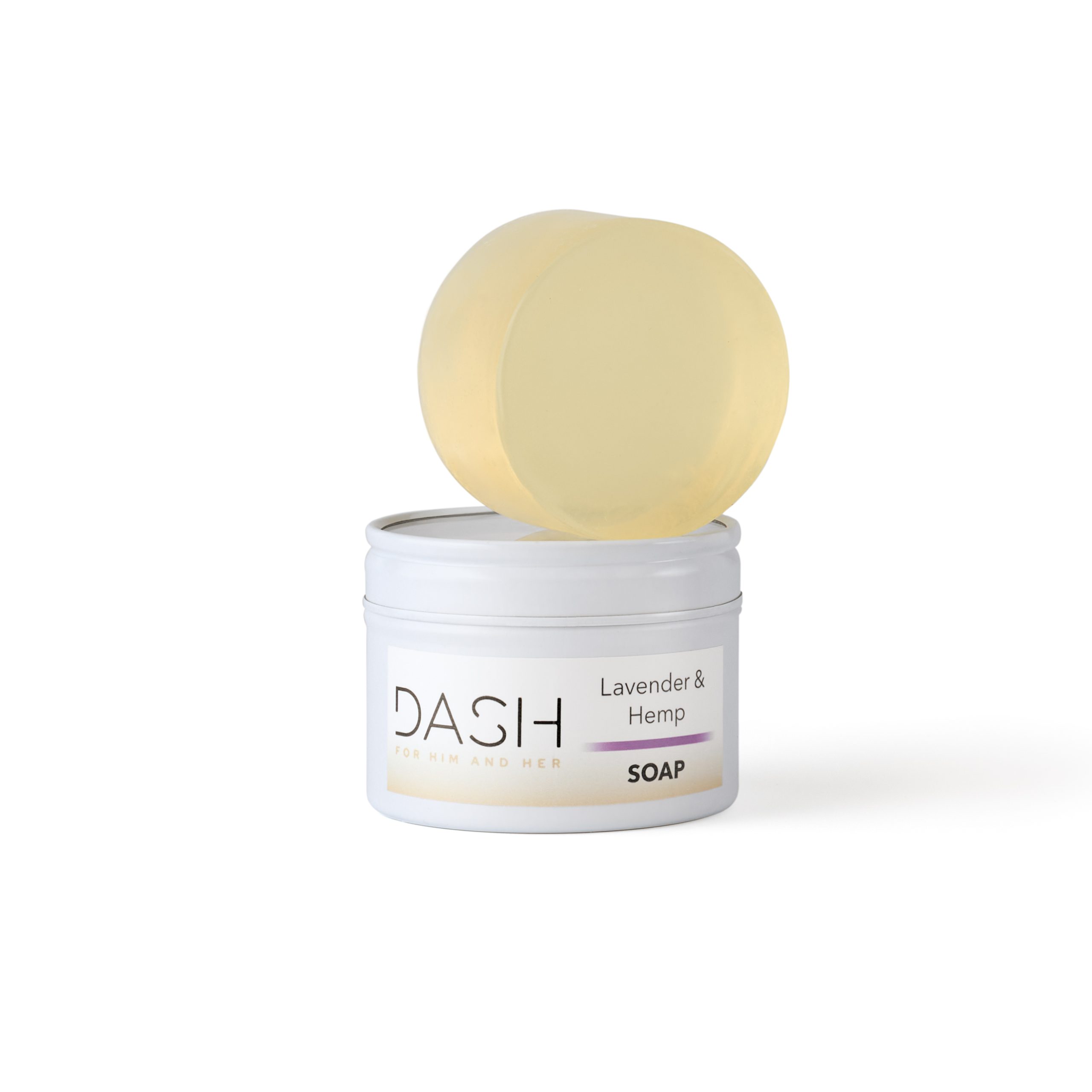 Lavender & Hemp Soap Bar | Natural Moisturizing Soap, 90g